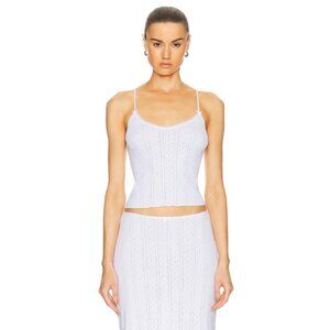 Cou Cou Intimates The Long Cami Top in White